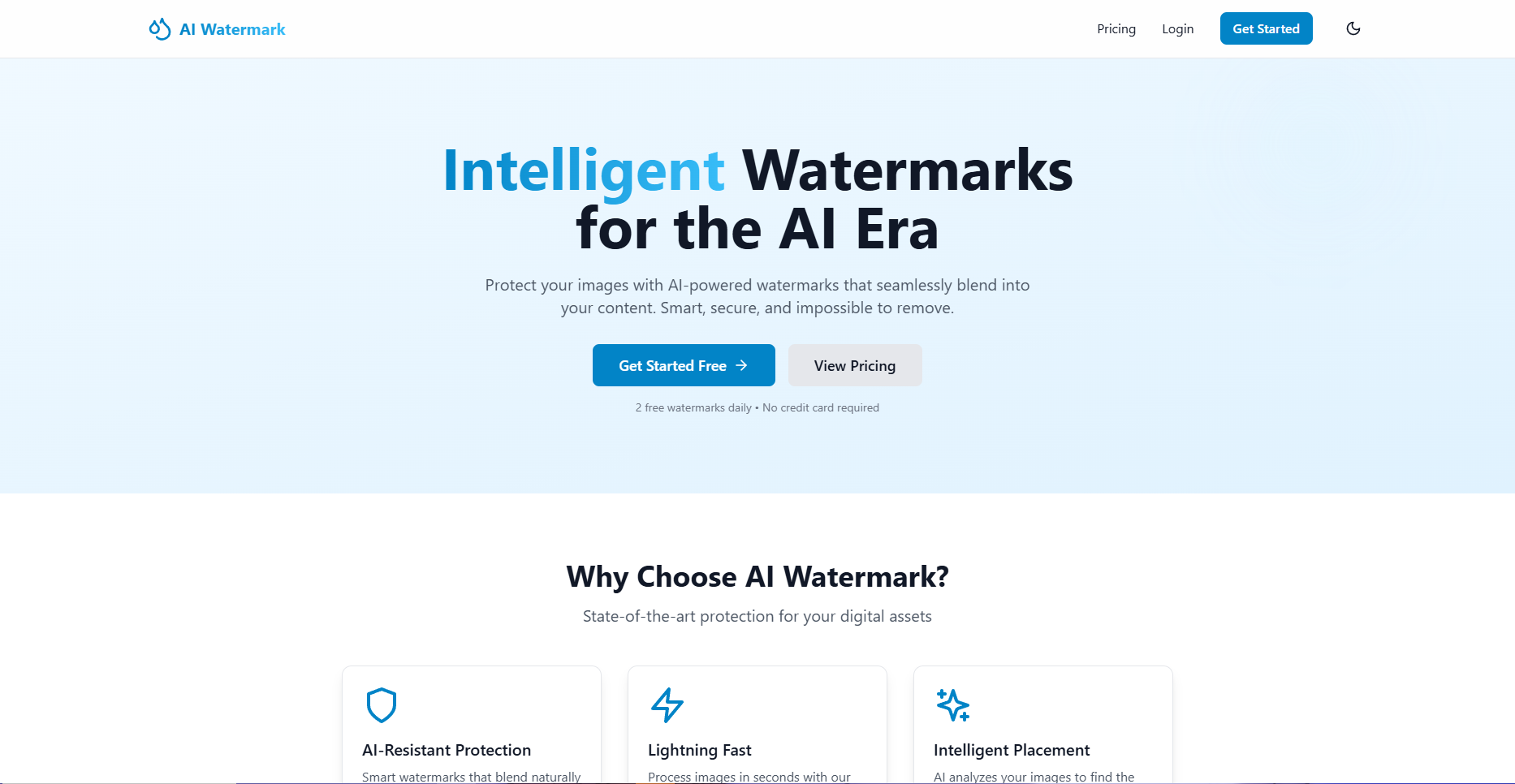 AI Wasserzeichen Tool