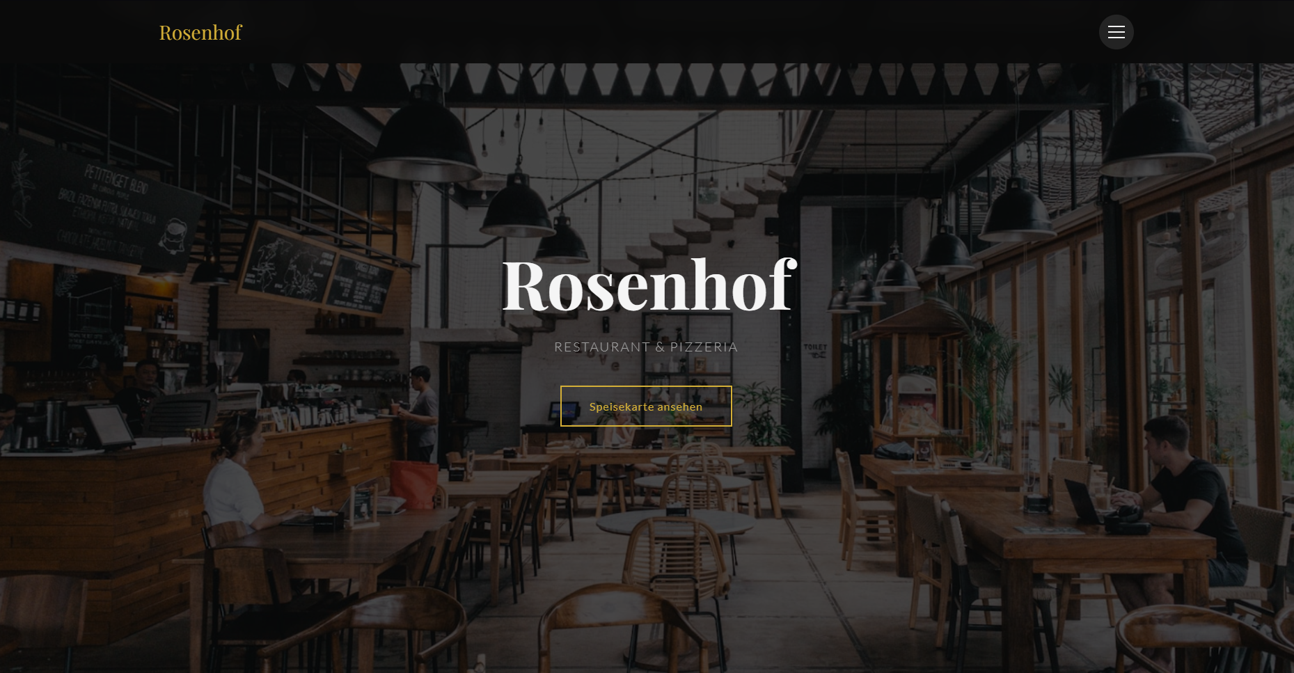 Restaurant Landing Page